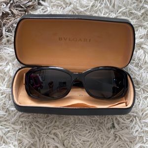 Authentic Bvlgari sunglasses in black